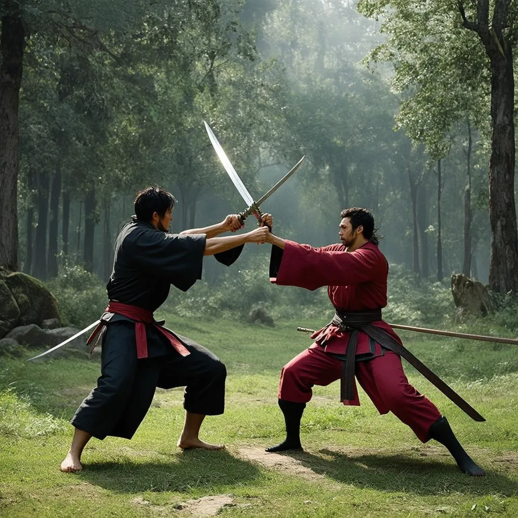 Fight in Game Dao Rong Online