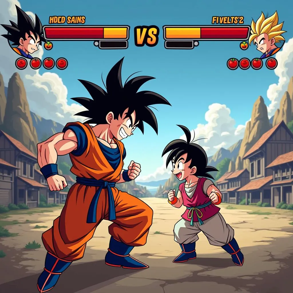 Game Dragon Ball 2.1 Màn Hình Chơi