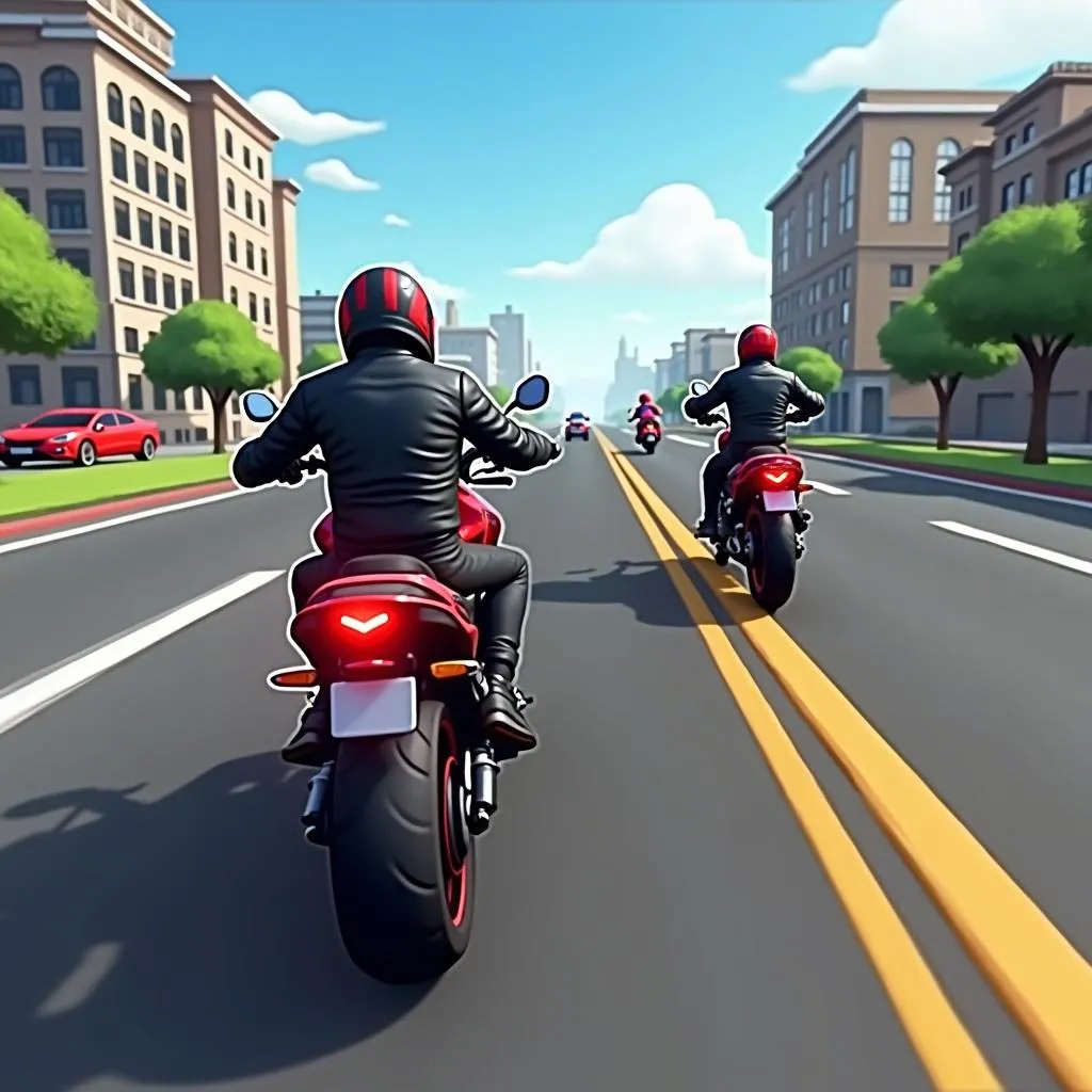 Game hack Traffic Rider Yeuapk