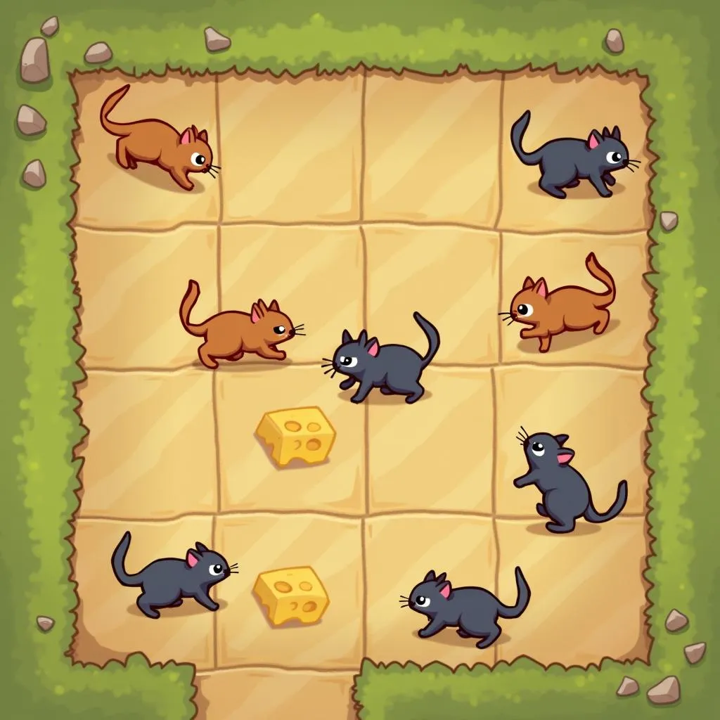 Game mèo đuổi chuột chiến thuật