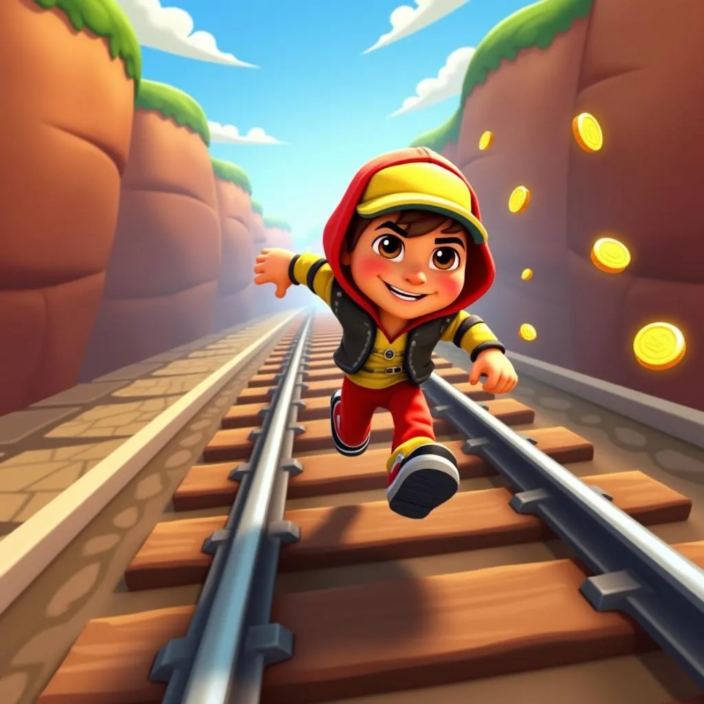 Game Nhảy Tàu Subway Surfers