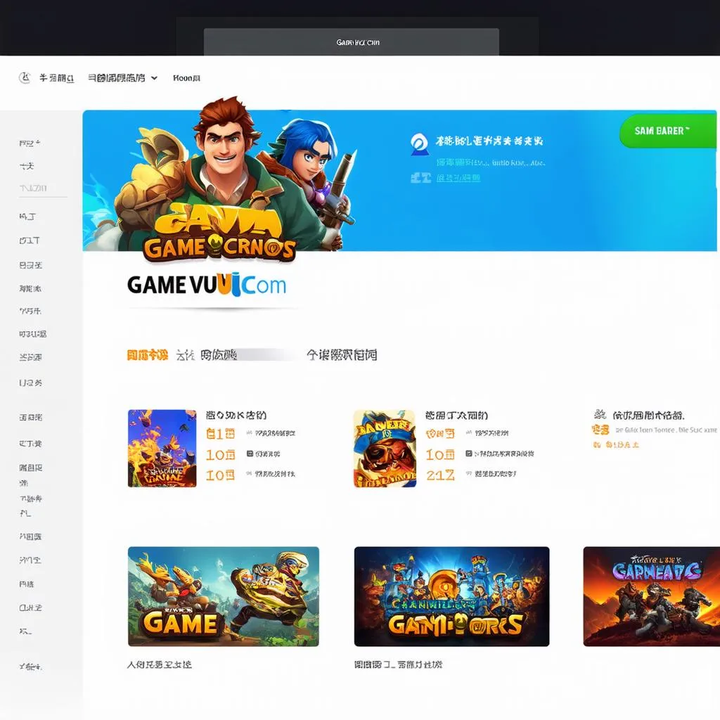 Trang web Game Vui Com