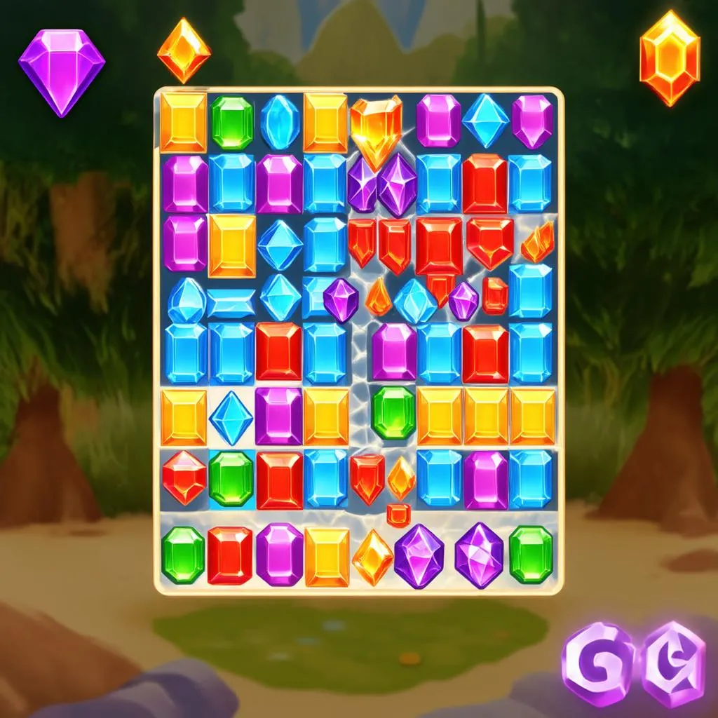 Game xếp ngọc