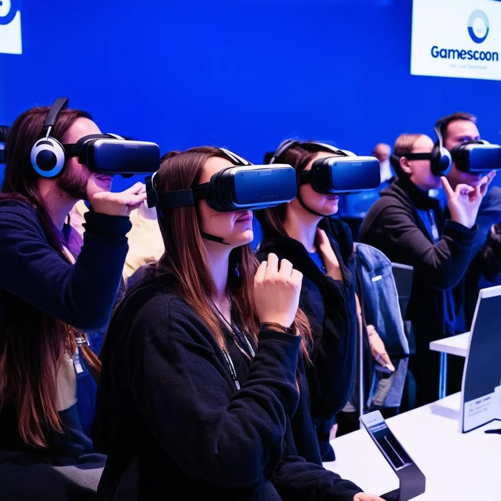 VR trải nghiệm tại Gamescom 2024 Showcase