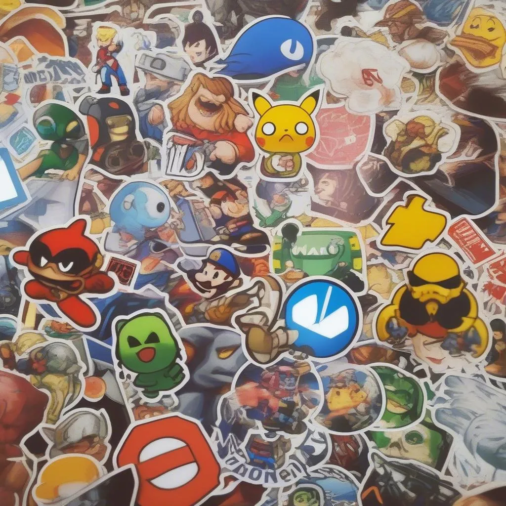 Gaming Stickers Collection