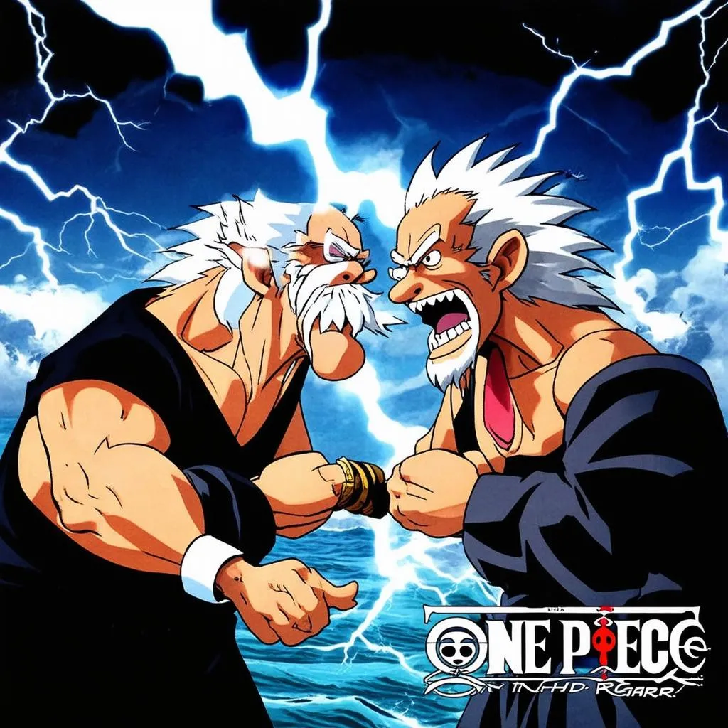 Monkey D. Garp vs Gol D. Roger