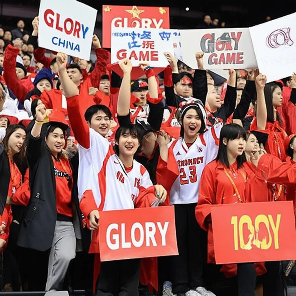 Glory Game China Fans