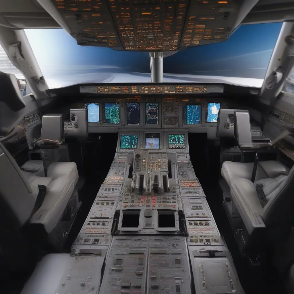 Google Flight Simulator Cockpit