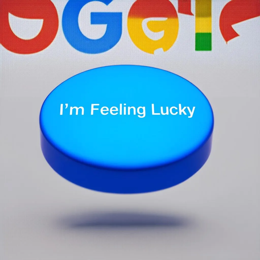 Nút "I'm Feeling Lucky" trên Google