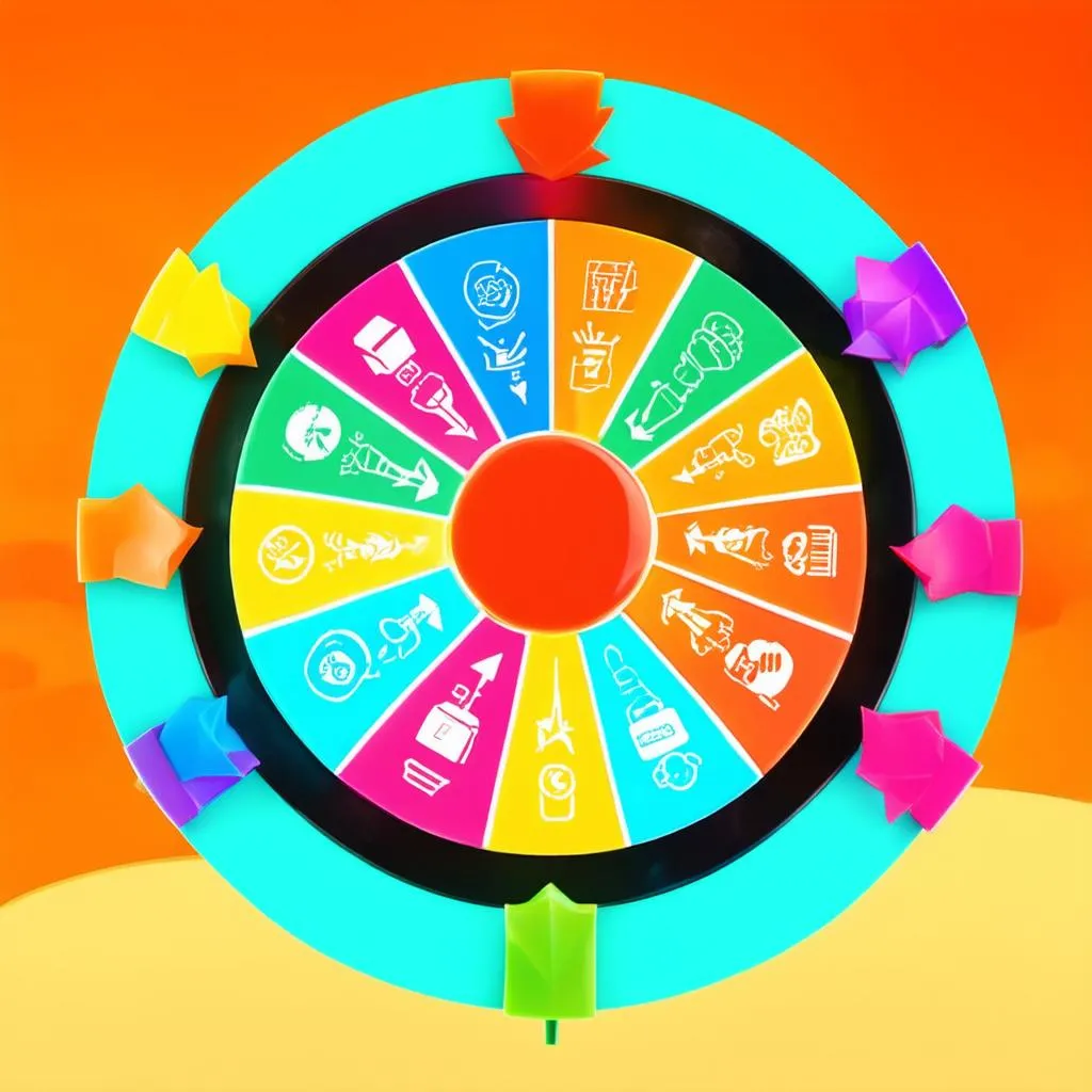 Google Wheel: Game may mắn