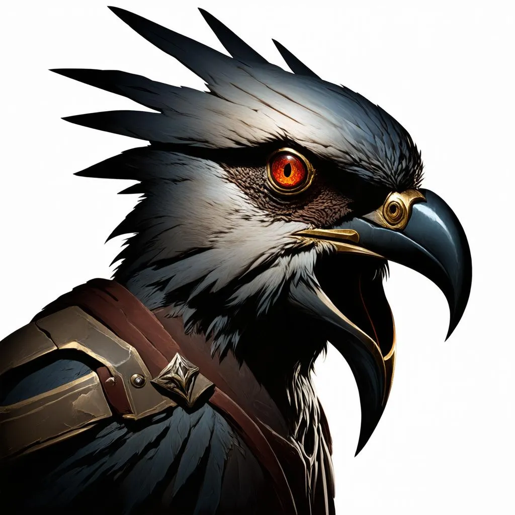 Gravebird Helm trong game