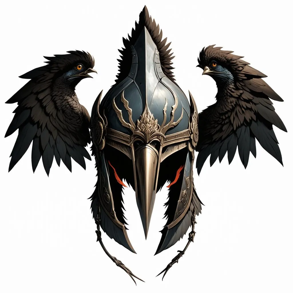 Gravebird Helm và thần thoại