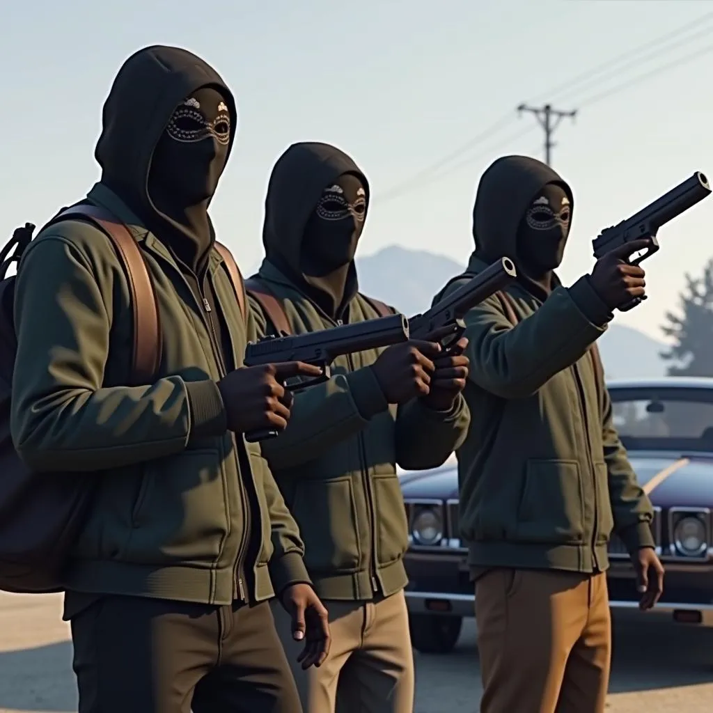 Nhiệm vụ heist trong GTA V