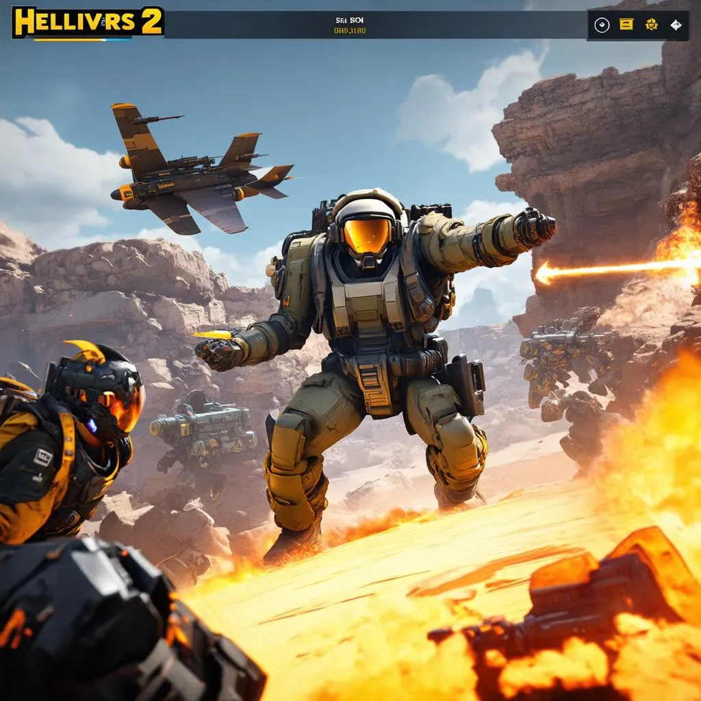 helldivers 2 game