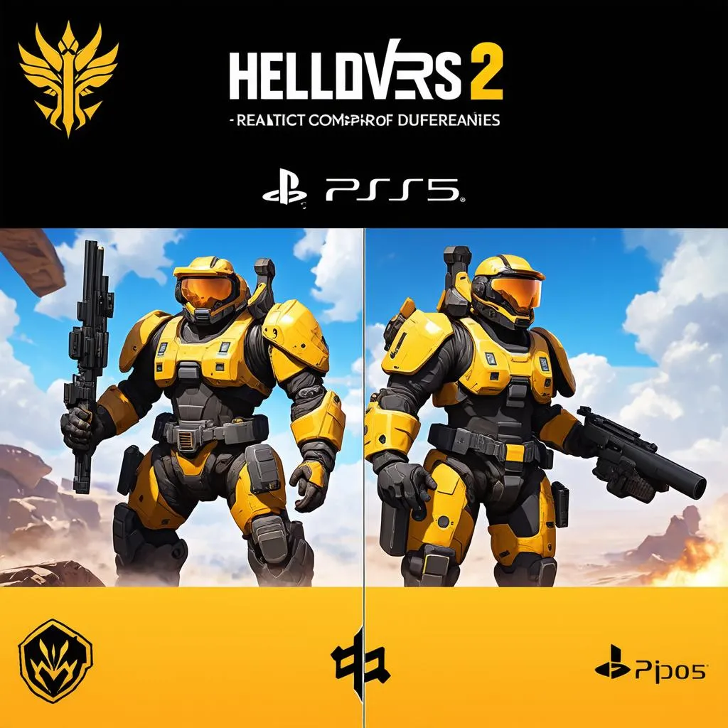 Helldivers 2 trên PS5 và PC