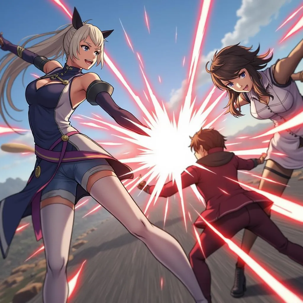 Honkai Impact 3 chiến đấu