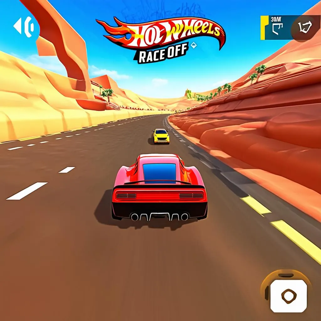 Hot Wheels Race Off gameplay