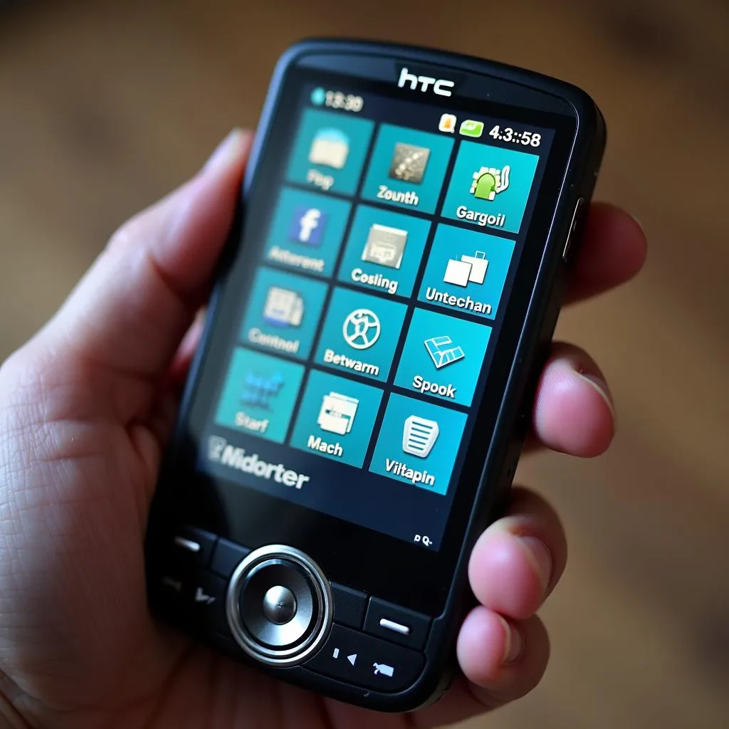 HTC Pocket PC chạy hệ điều hành Windows Mobile