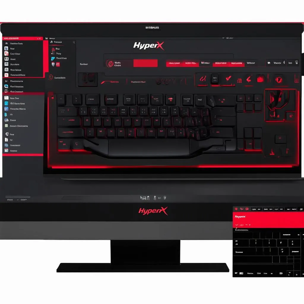 Giao diện HyperX NGENUITY