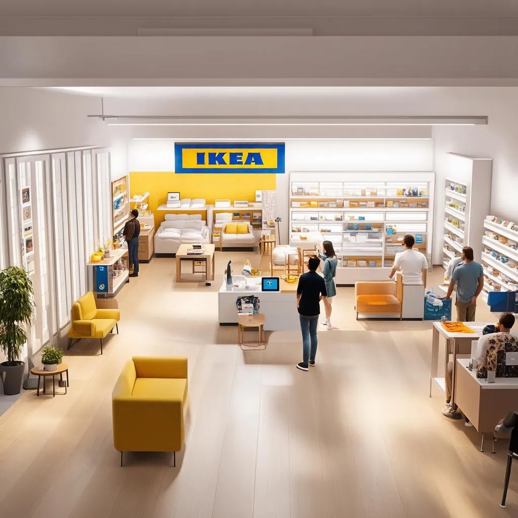 IKEA Store Interior in Roblox