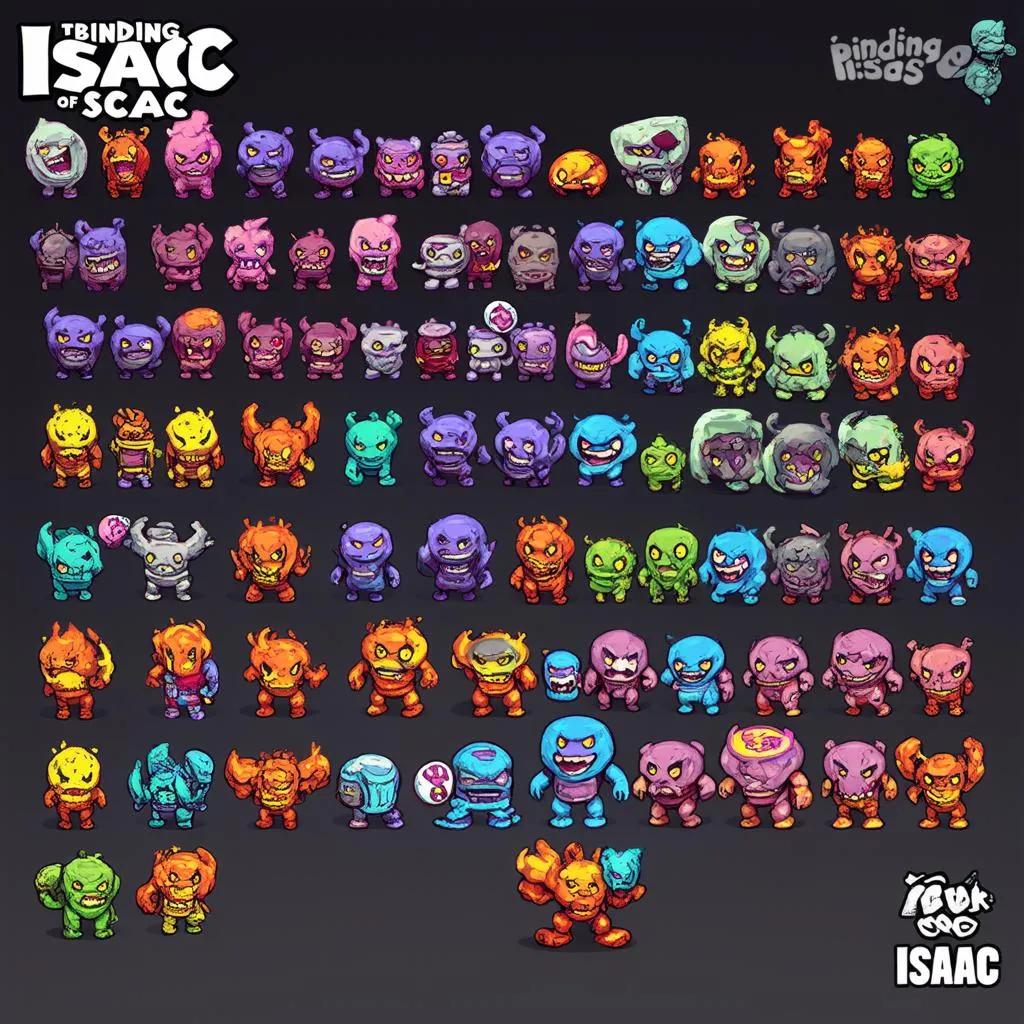 The Binding of Isaac Characters