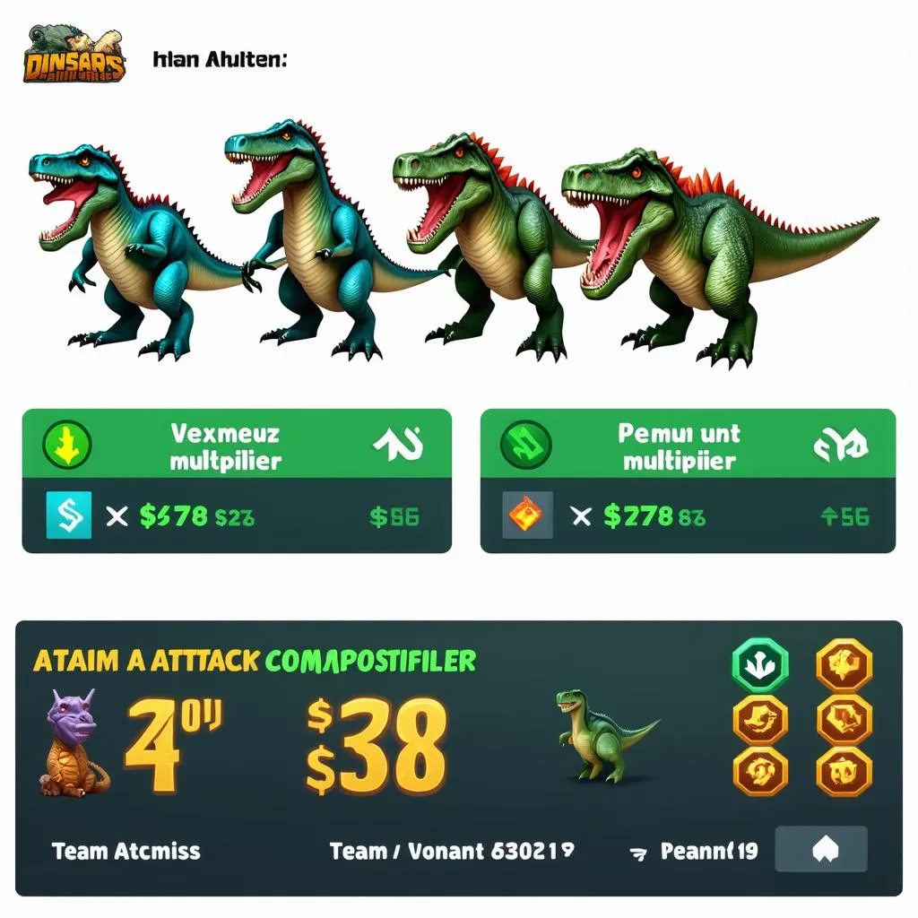 Dinosaur Team Formation