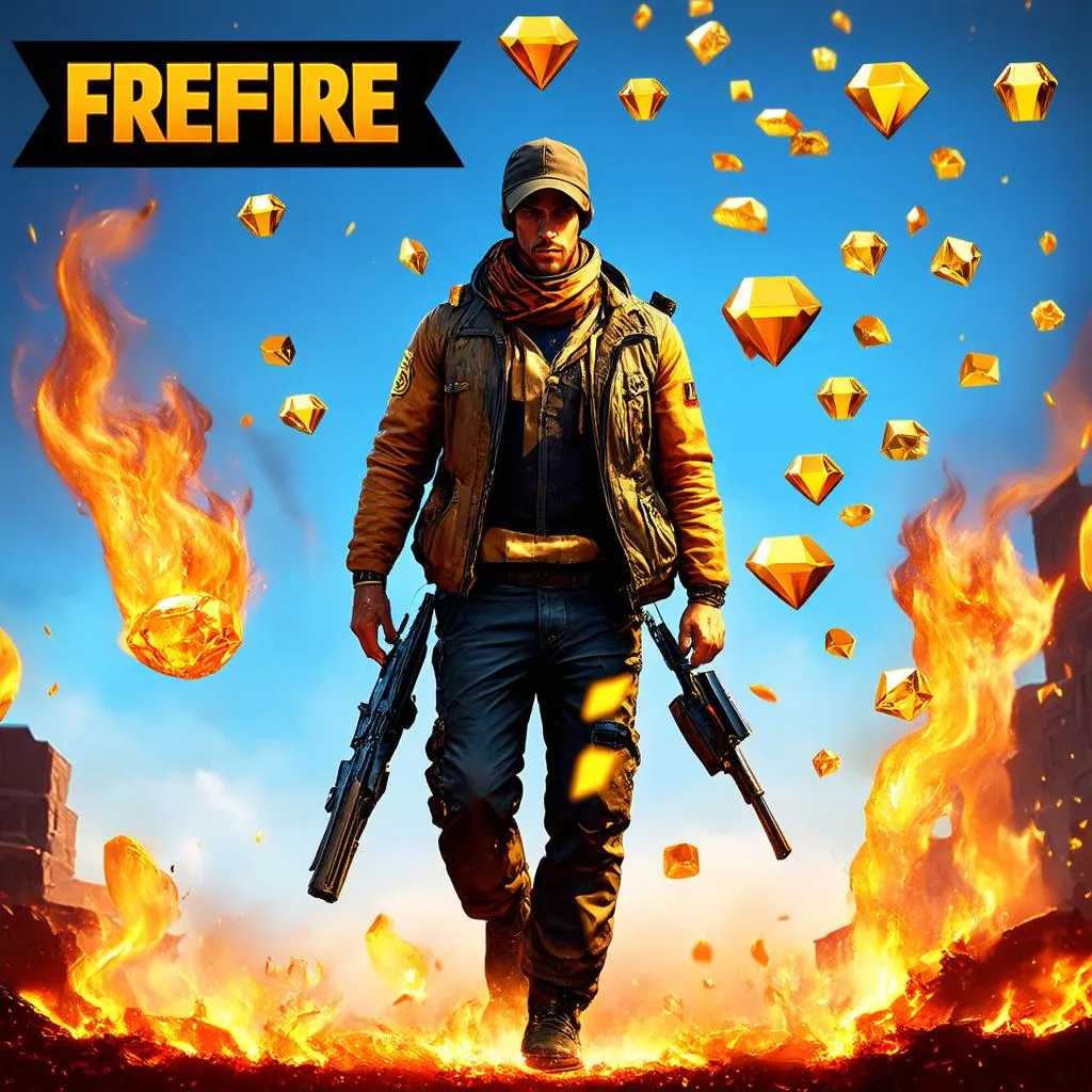 Kim cương Free Fire miễn phí