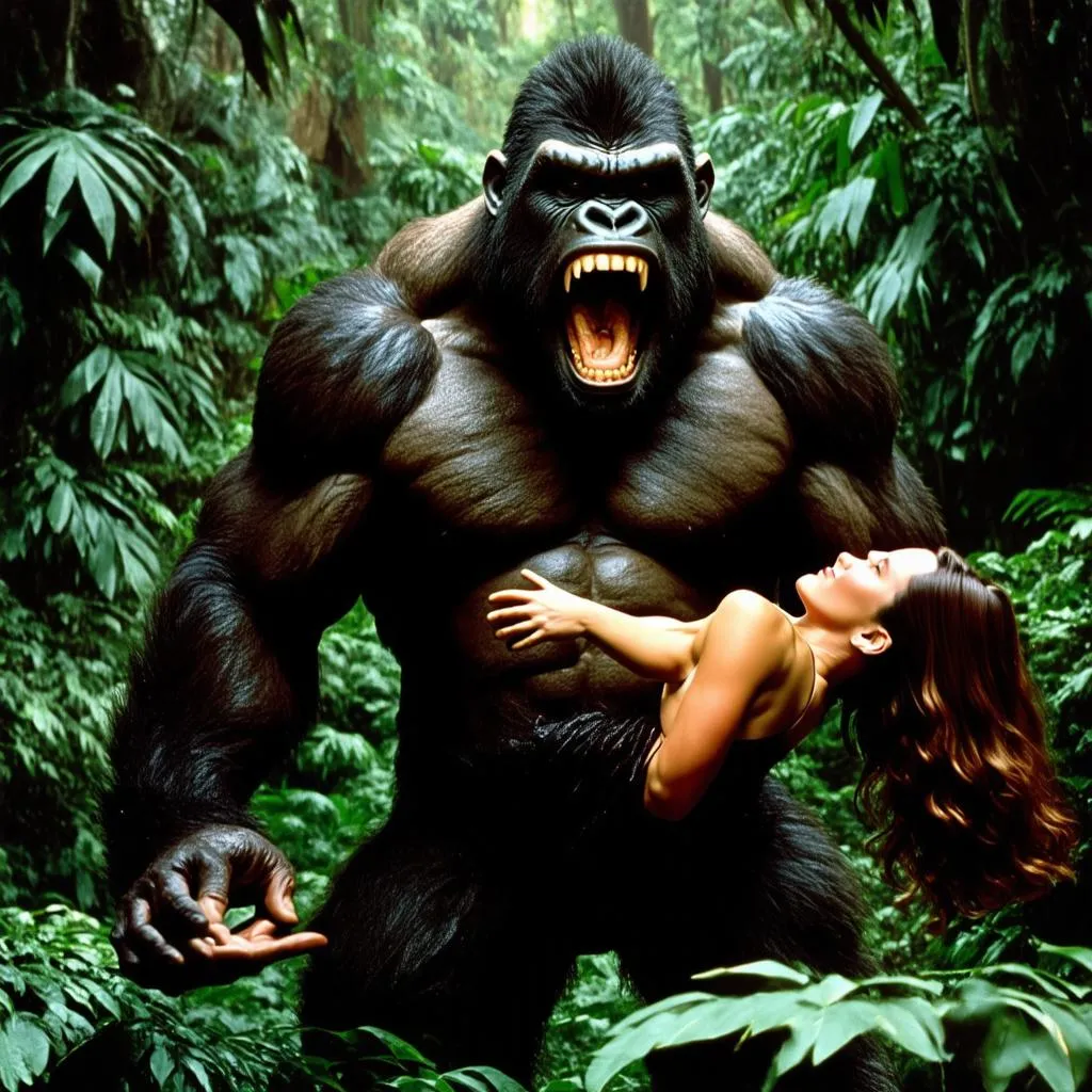 King Kong 2005 scene