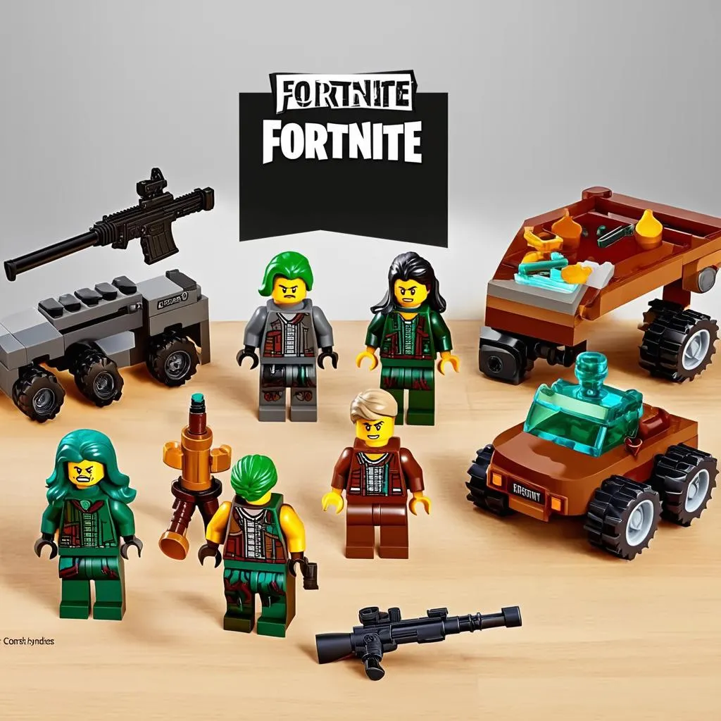 Lego Fortnite set