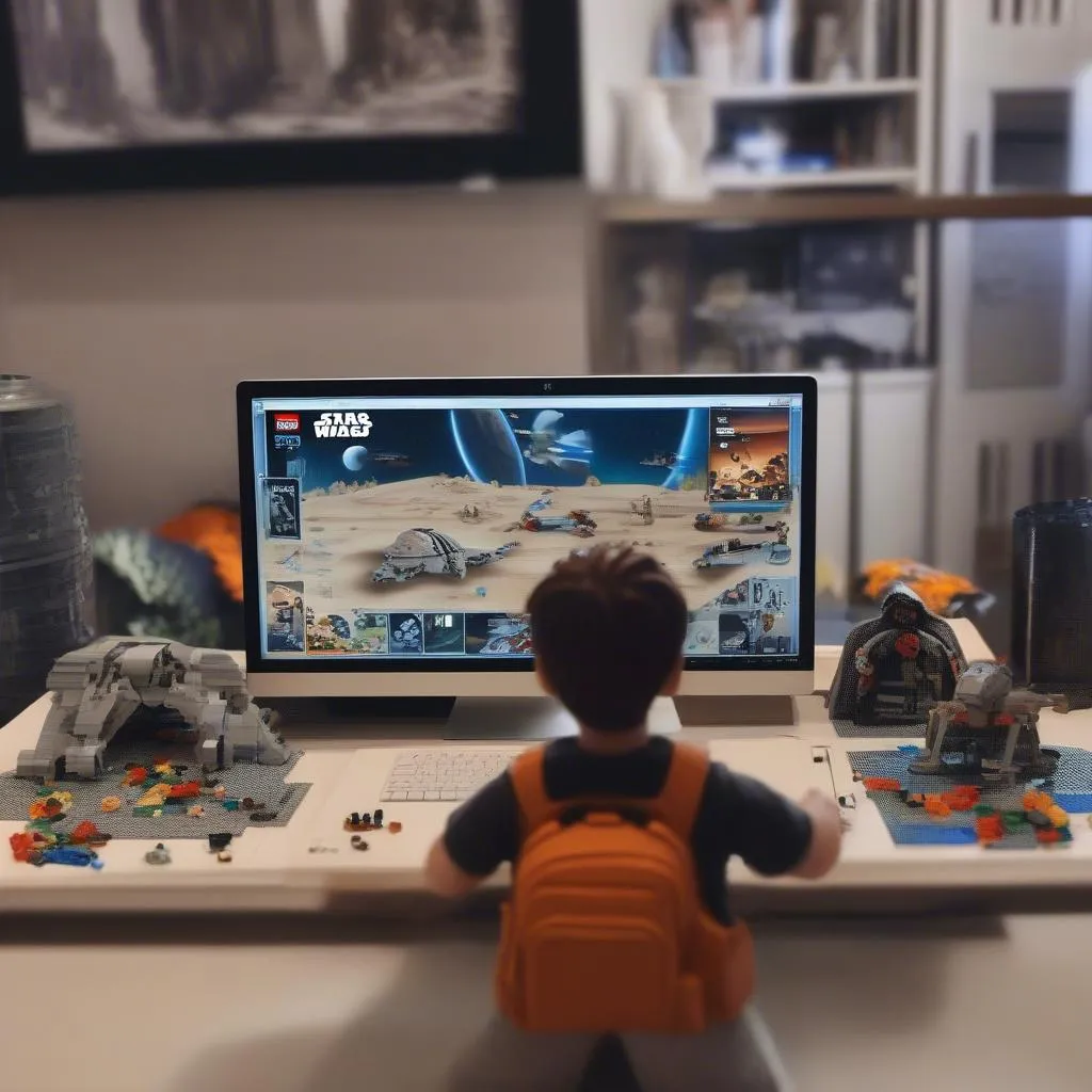 chơi game lego star wars