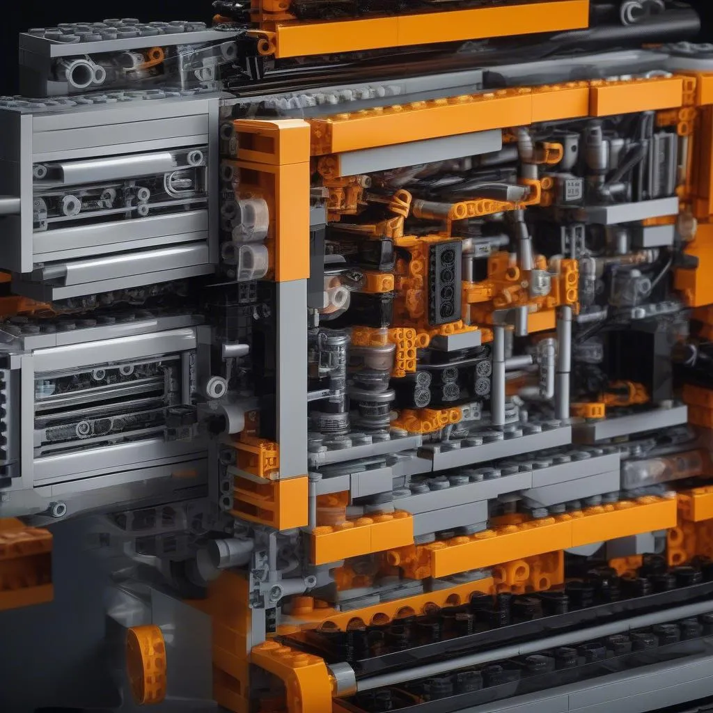 Lego Technic computer