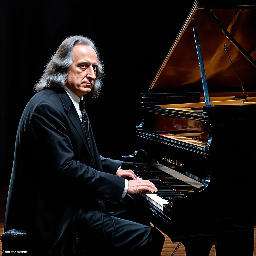 Franz Liszt và cây đàn piano