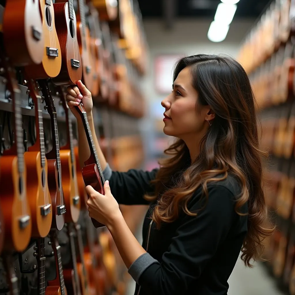 Chọn ukulele