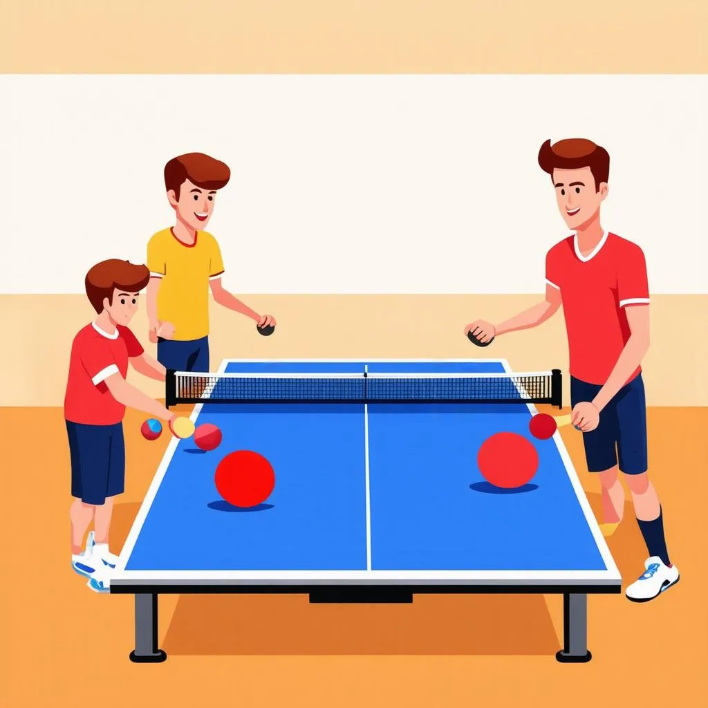 Luật chơi ping pong