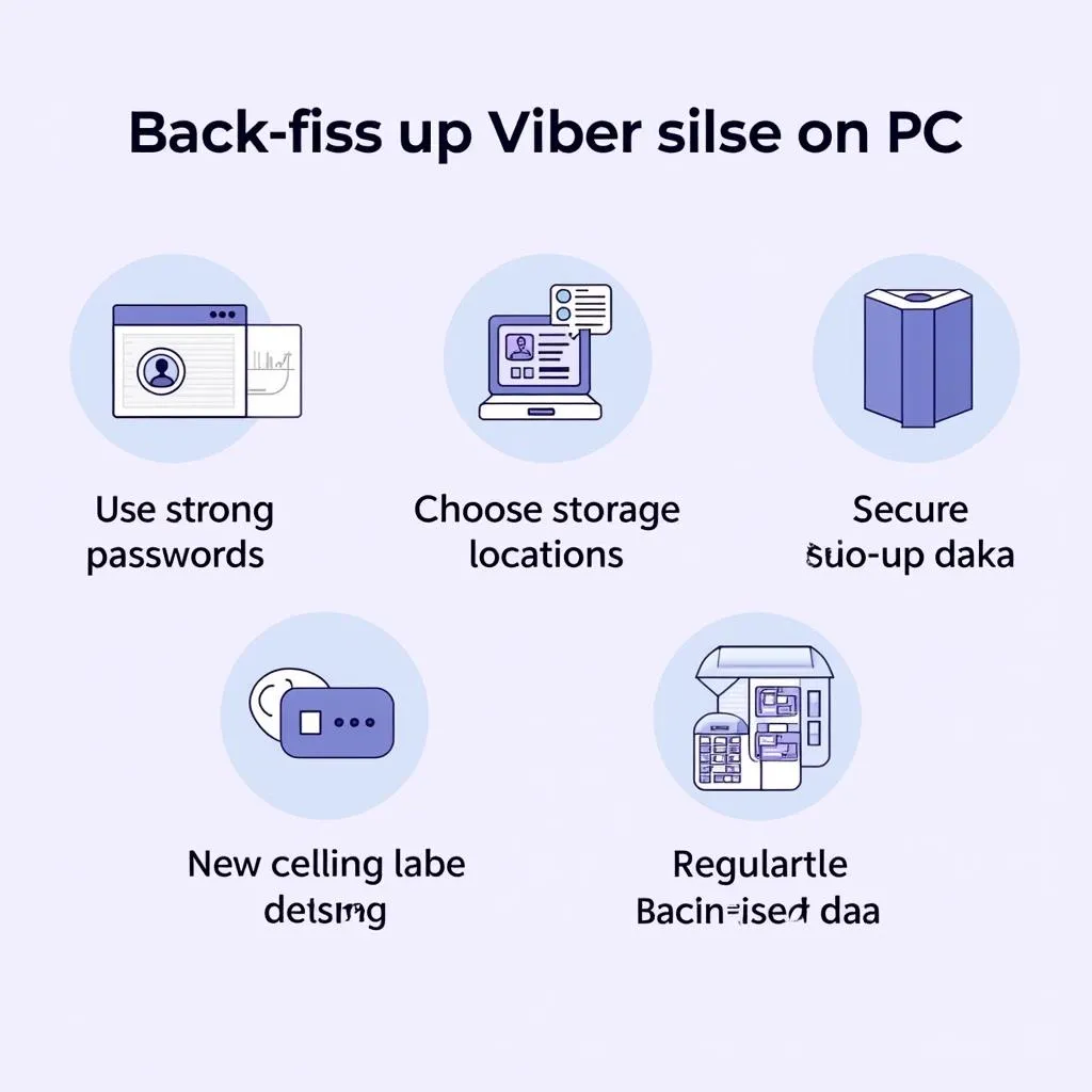 Những lưu ý quan trọng khi sao lưu tin nhắn Viber trên PC