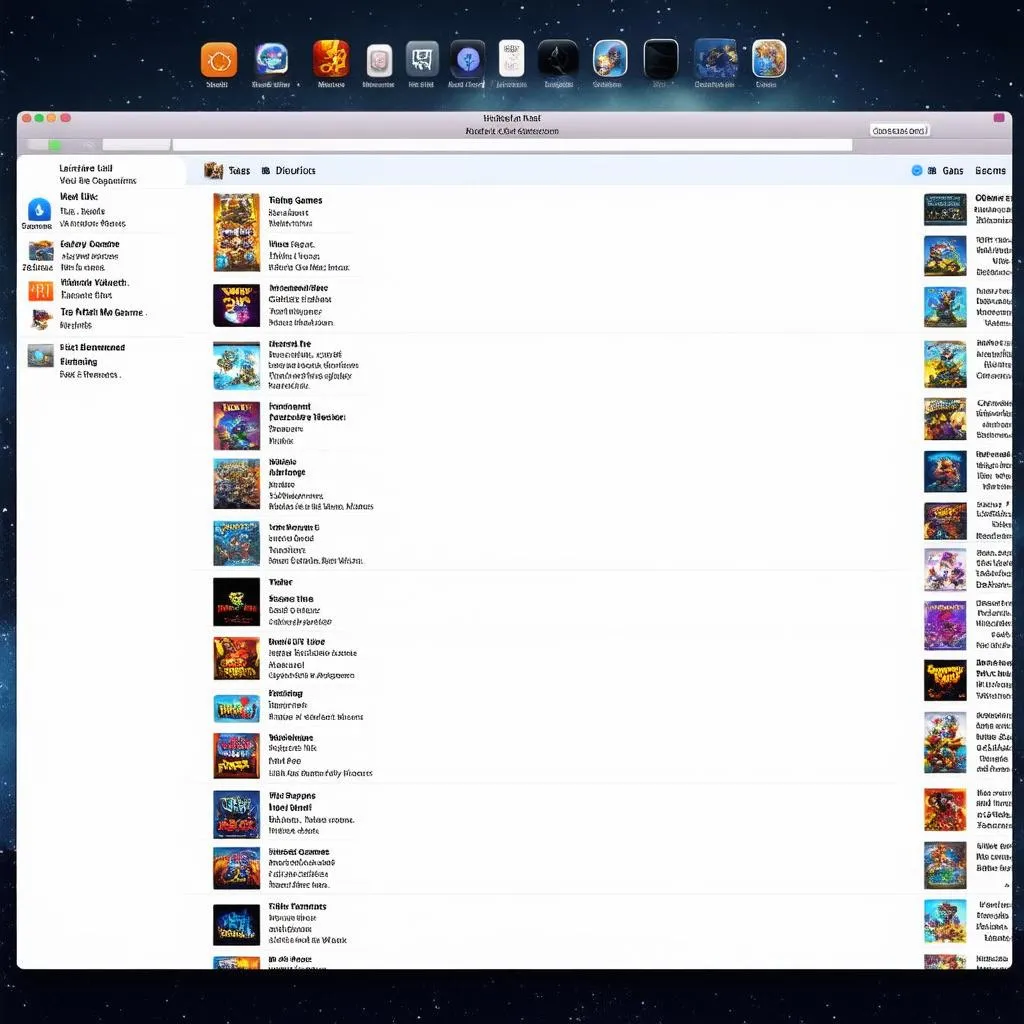 Danh sách game Mac OS