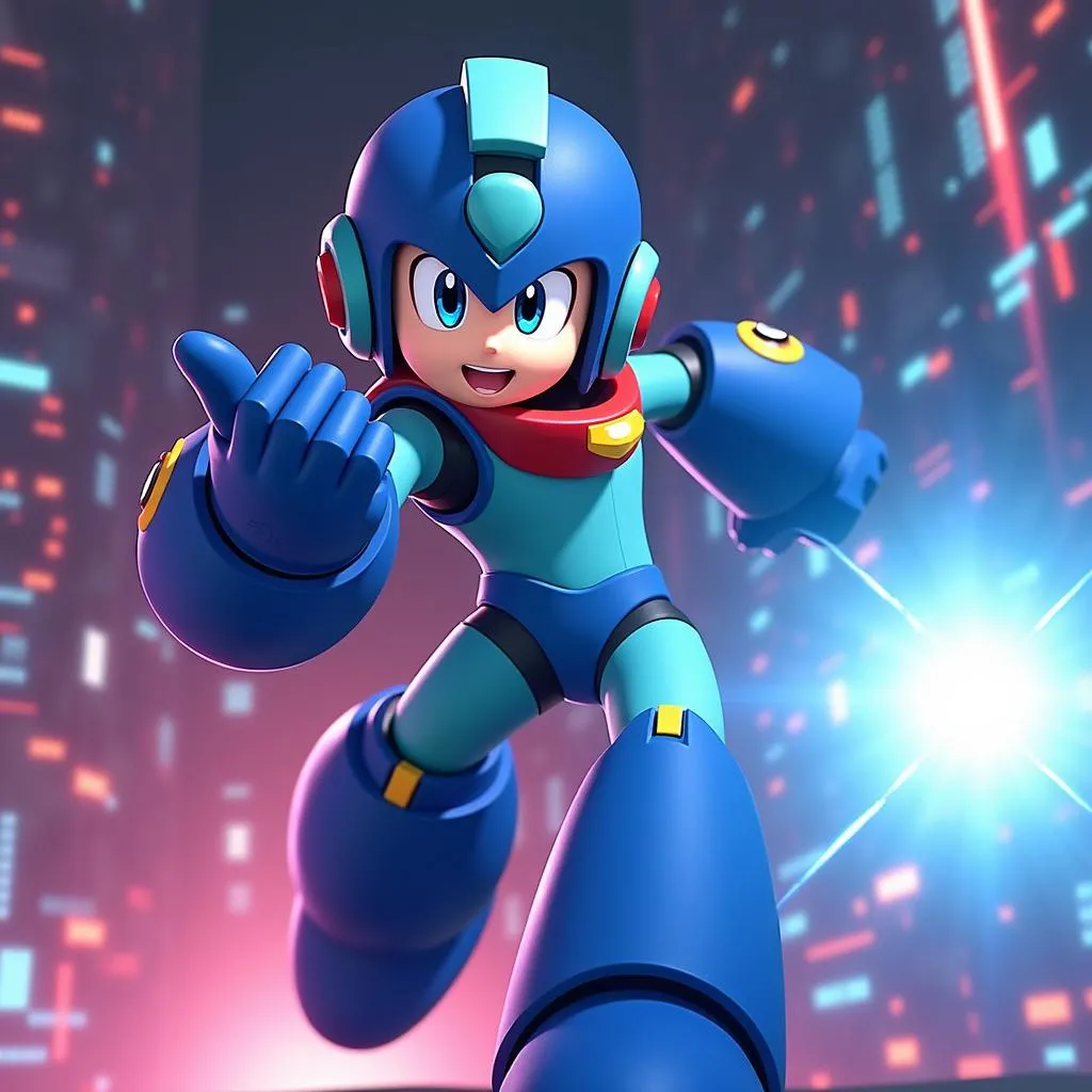 Mega Man 11 PC với đồ họa tuyệt đẹp