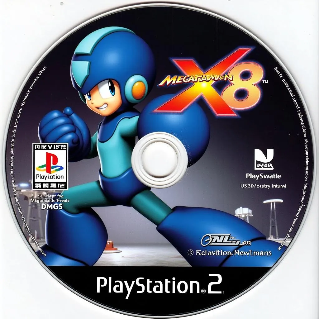 Megaman X8 PlayStation 2 Cover