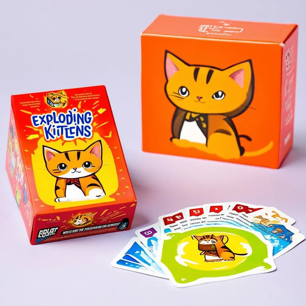 Hộp game mèo nổ