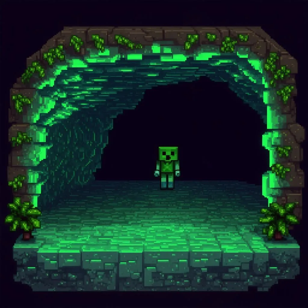 Ảnh Minecraft Cave Game