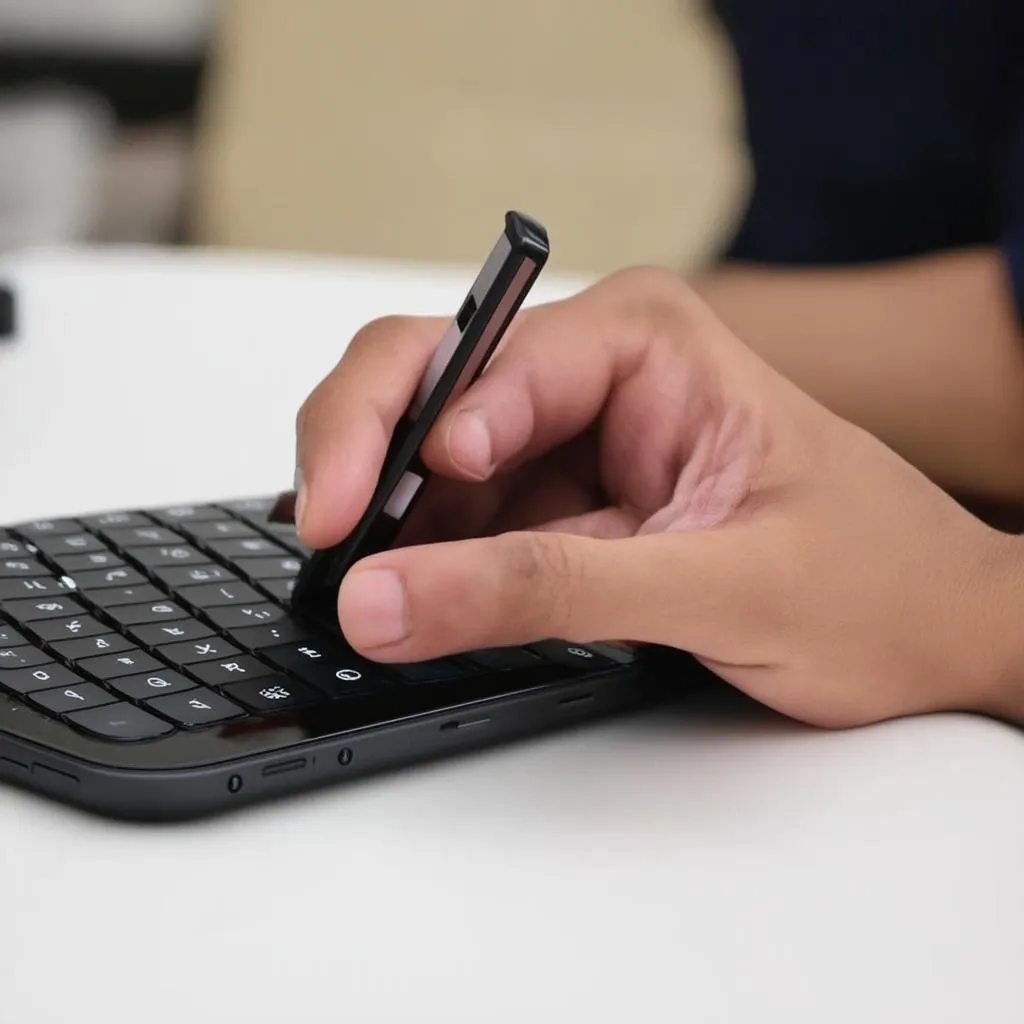 Mini keyboard cho điện thoại