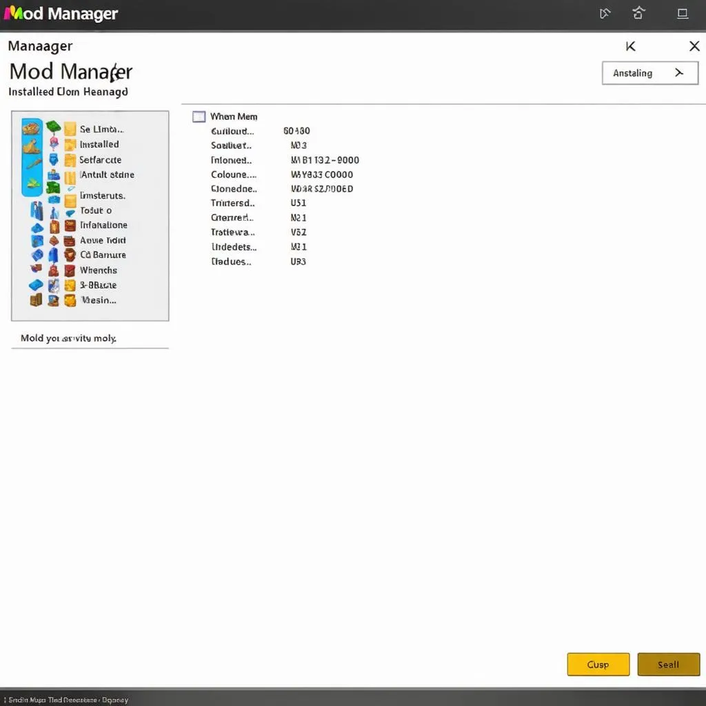 Mod Manager