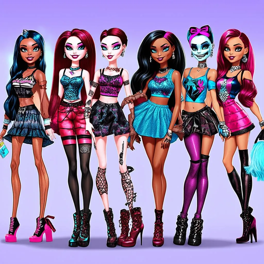 Phong cách thời trang Monster High