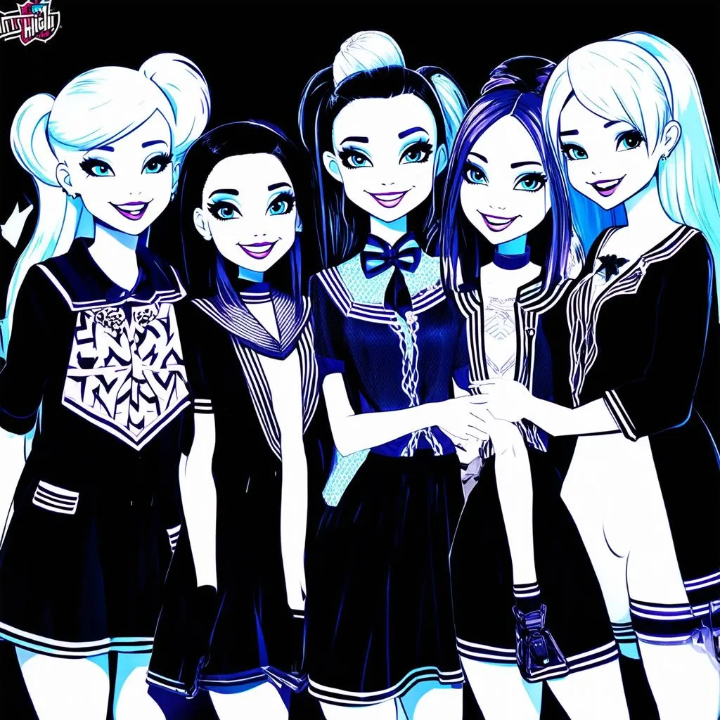 monster high school characters