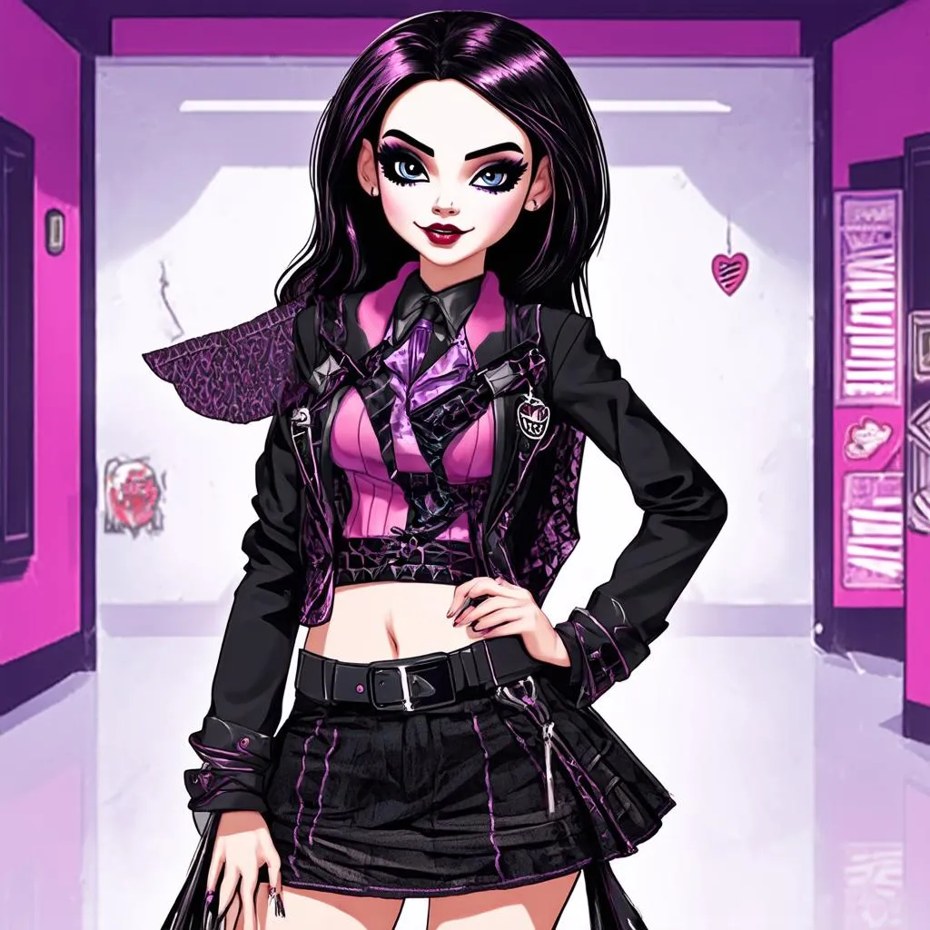 monster high school fashion