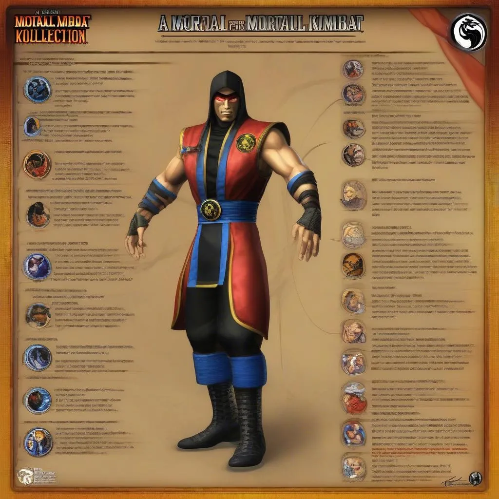 Nhân vật trong Mortal Kombat Arcade Kollection PC