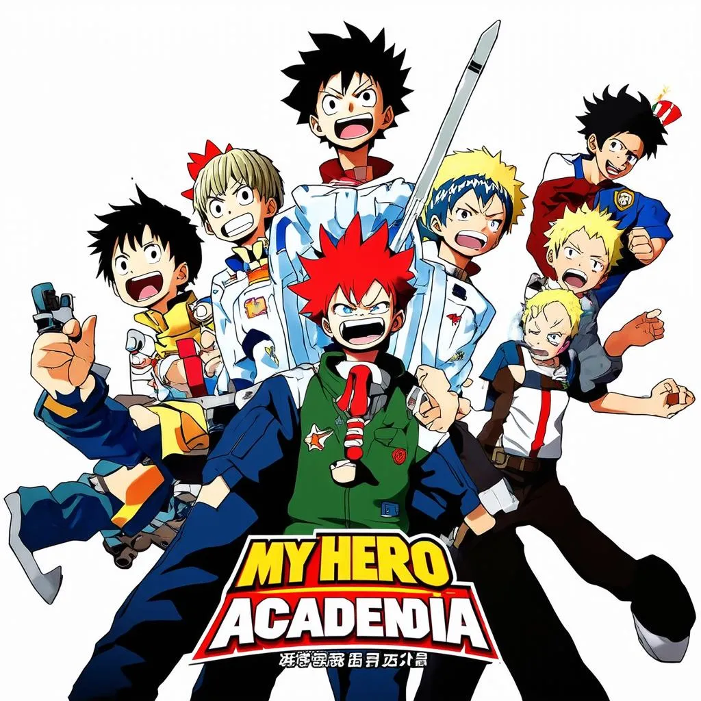 Poster game My Hero Academia