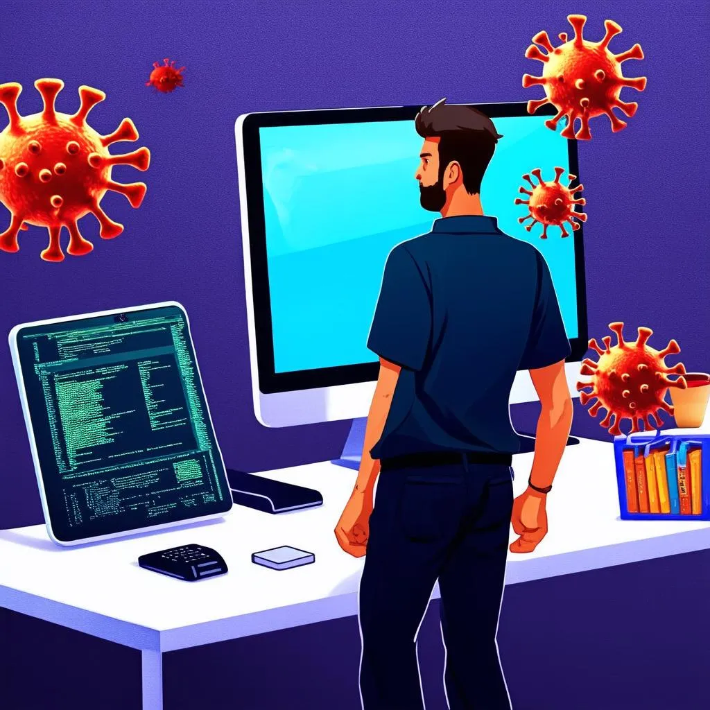 Mối nguy hiểm từ virus, malware