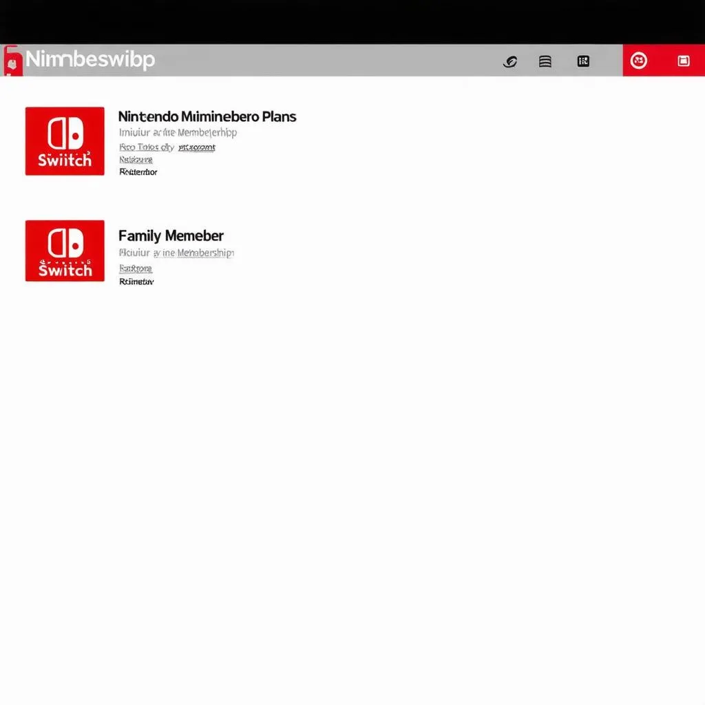 Dịch vụ Nintendo Switch Online