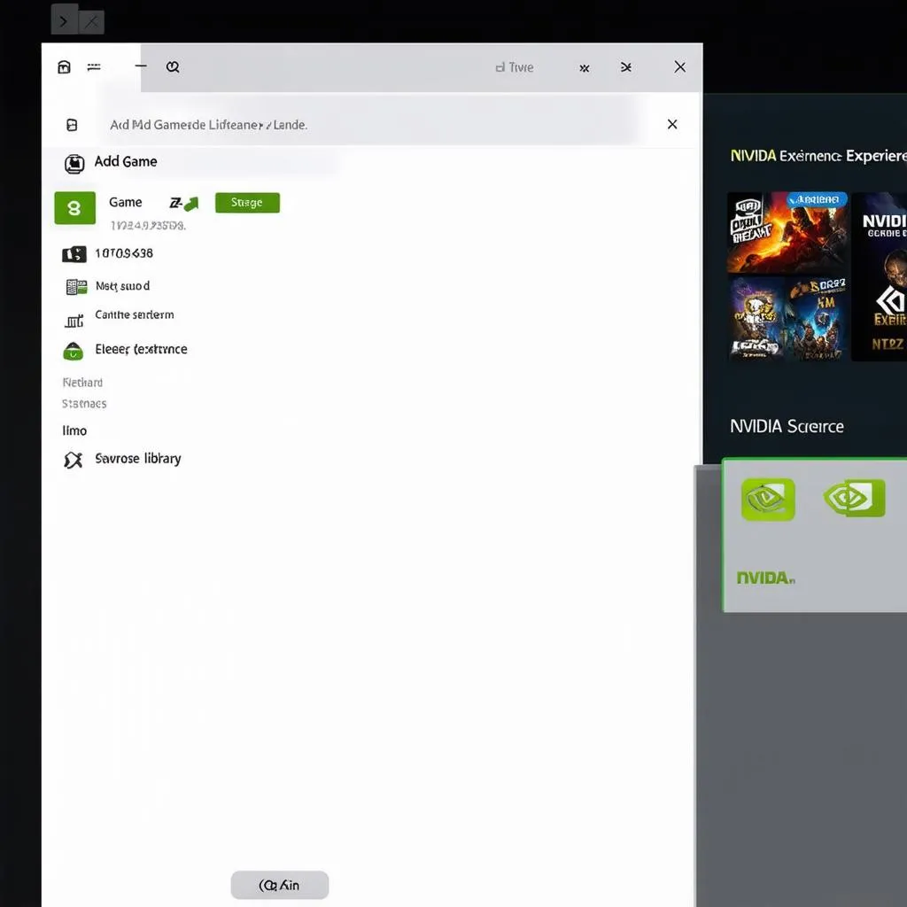 Add Game to NVIDIA Experience
